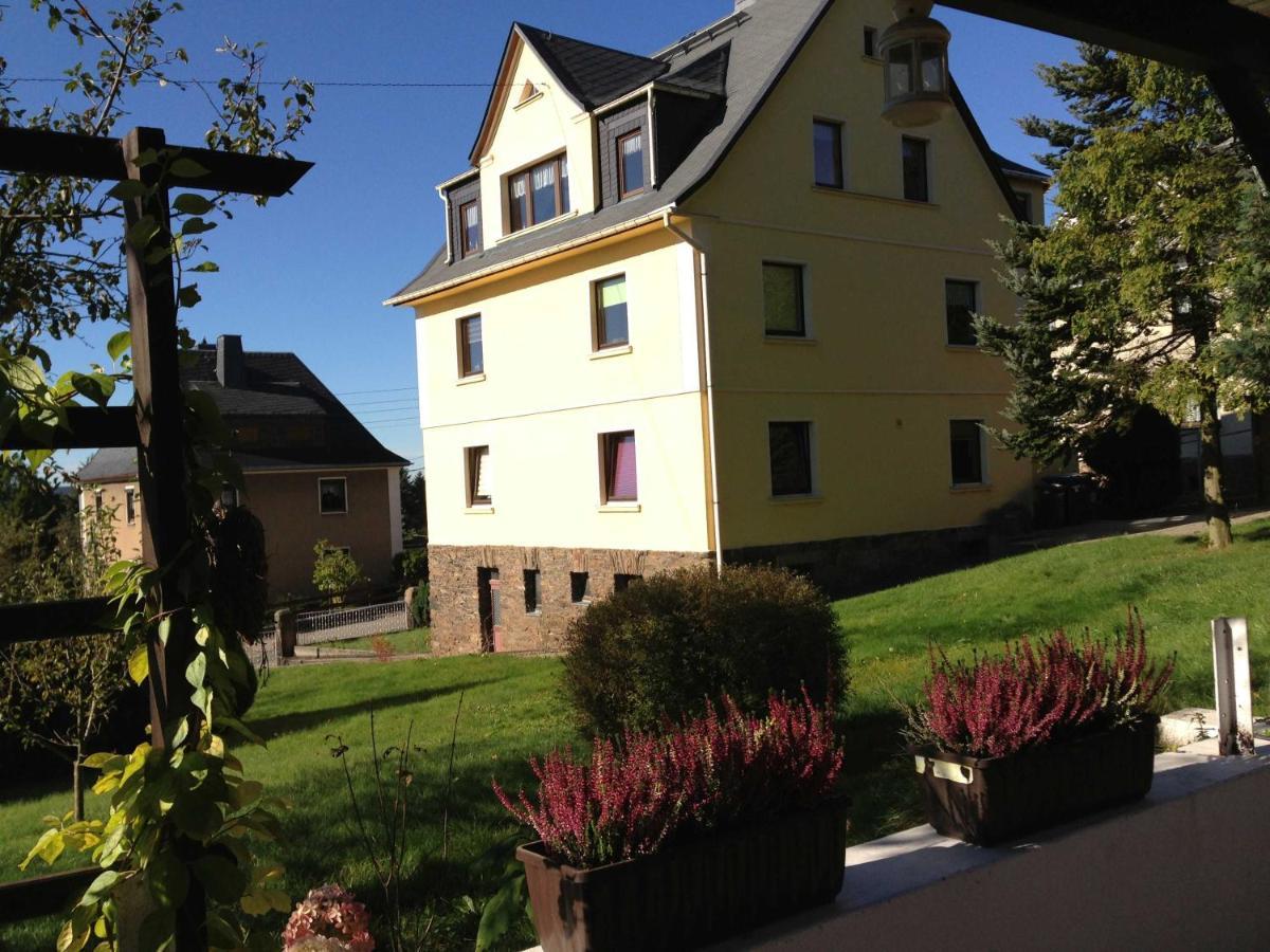 Am Balkon Des Erzgebirges Bernsbach Exterior foto
